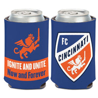 Wholesale-FC Cincinnati Ignite &amp; Unite Can Cooler 12 oz.