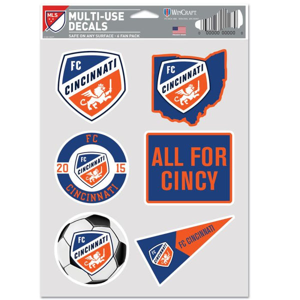 Wholesale-FC Cincinnati Multi Use 6 Fan Pack