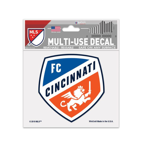 Wholesale-FC Cincinnati Multi-Use Decal 3" x 4"