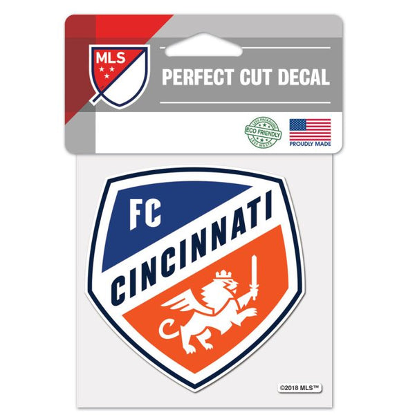 Wholesale-FC Cincinnati Perfect Cut Color Decal 4" x 4"