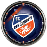 Wholesale-FC Cincinnati SOCCER BALL Chrome Clock