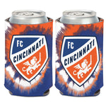 Wholesale-FC Cincinnati TIE DYE Can Cooler 12 oz.