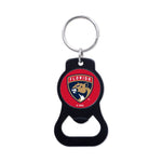 Wholesale-Florida Panthers Black Bottle Opener Key Ring