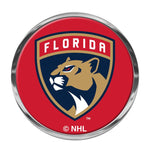 Wholesale-Florida Panthers Chrome Metal Domed Emblem