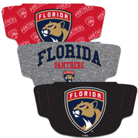 Wholesale-Florida Panthers Fan Mask Face Cover 3 Pack