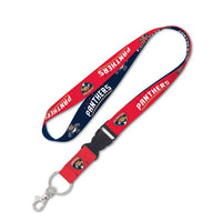 Wholesale-Florida Panthers Lanyard w/detachable buckle 1"