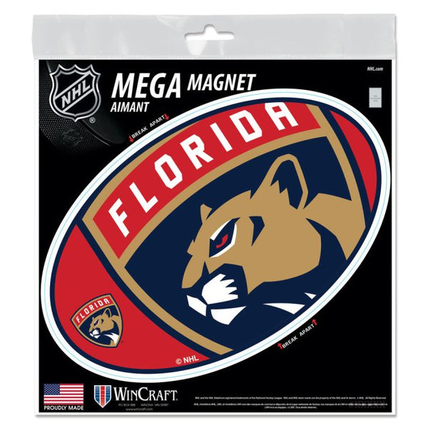 Wholesale-Florida Panthers MEGA Outdoor Magnets 6" x 6"