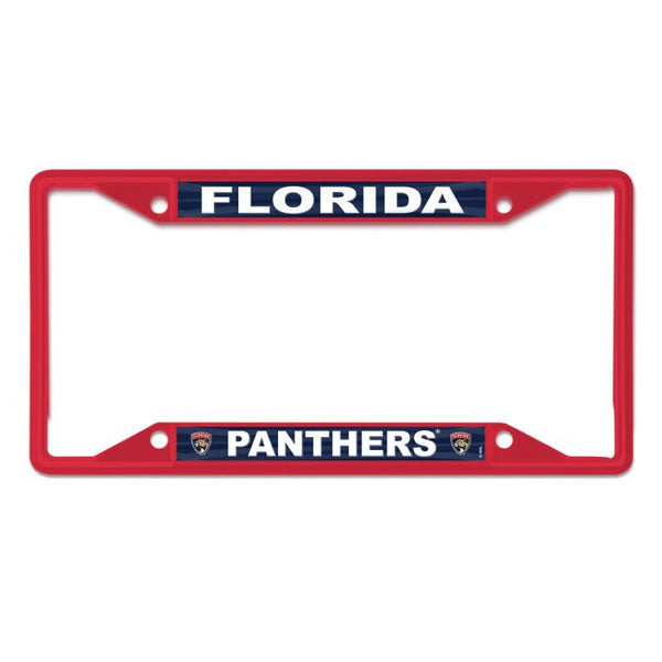 Wholesale-Florida Panthers red Lic Plt Frame S/S