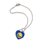 Wholesale-Golden State Warriors Bracelet w/3D Heart