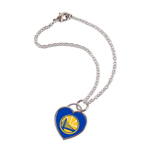 Wholesale-Golden State Warriors Bracelet w/3D Heart