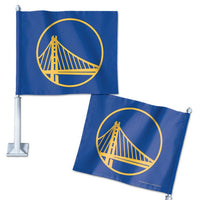 Wholesale-Golden State Warriors Car Flag 11.75" x 14"