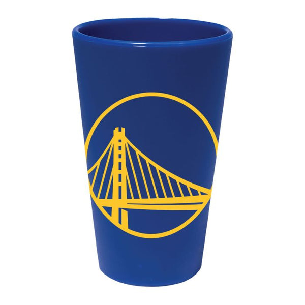 Wholesale-Golden State Warriors Color 16 oz Silicone Pint Glass