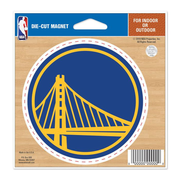 Wholesale-Golden State Warriors Die Cut Magnet 4.5" x 6"