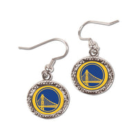 Wholesale-Golden State Warriors Earrings Jewelry Carded Round