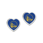 Wholesale-Golden State Warriors Earrings w/3D Heart