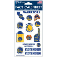 Wholesale-Golden State Warriors Face Cals 4" x 7"