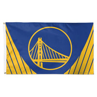 Wholesale-Golden State Warriors H STRIPE Flag - Deluxe 3' X 5'