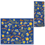 Wholesale-Golden State Warriors / Hardwoods Scatter Print Fan Wraps