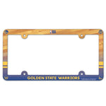 Wholesale-Golden State Warriors Lic Plate Frame Full Color