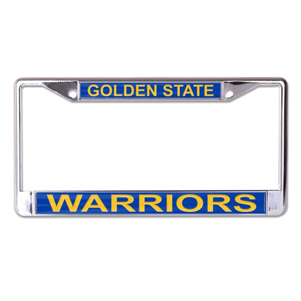 Wholesale-Golden State Warriors Lic Plt Frame S/L Printed