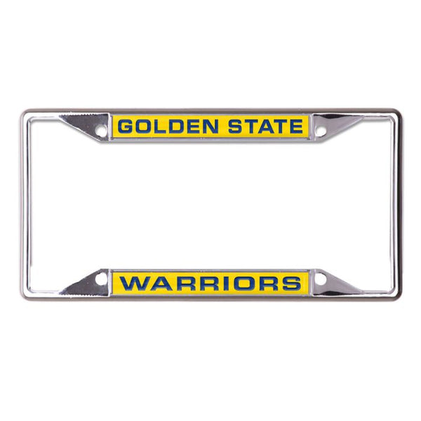 Wholesale-Golden State Warriors Lic Plt Frame S/S Printed