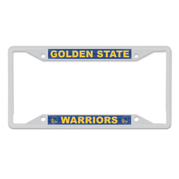 Wholesale-Golden State Warriors Lic Plt Frame S/S