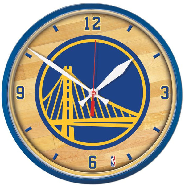 Wholesale-Golden State Warriors Round Wall Clock 12.75"
