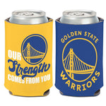 Wholesale-Golden State Warriors SLOGAN Can Cooler 12 oz.