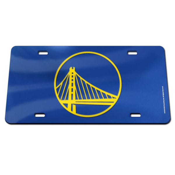 Wholesale-Golden State Warriors Specialty Acrylic License Plate