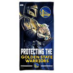 Wholesale-Golden State Warriors / Star Wars Mandalorian Spectra Beach Towel 30" x 60"