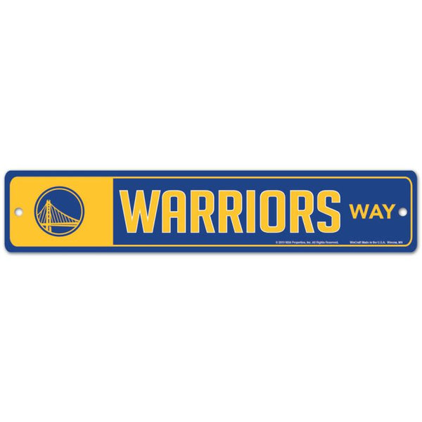 Wholesale-Golden State Warriors Street / Zone Sign 3.75" x 19"