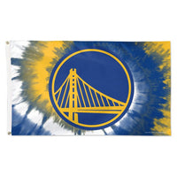 Wholesale-Golden State Warriors TDYE Flag - Deluxe 3' X 5'