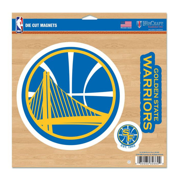 Wholesale-Golden State Warriors Vinyl Magnet 11" x 11"