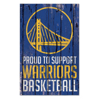 Wholesale-Golden State Warriors Wood Sign 11" x 17" 1/4" thick