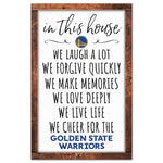 Wholesale-Golden State Warriors Wood Sign 11" x 17" 1/4" thick