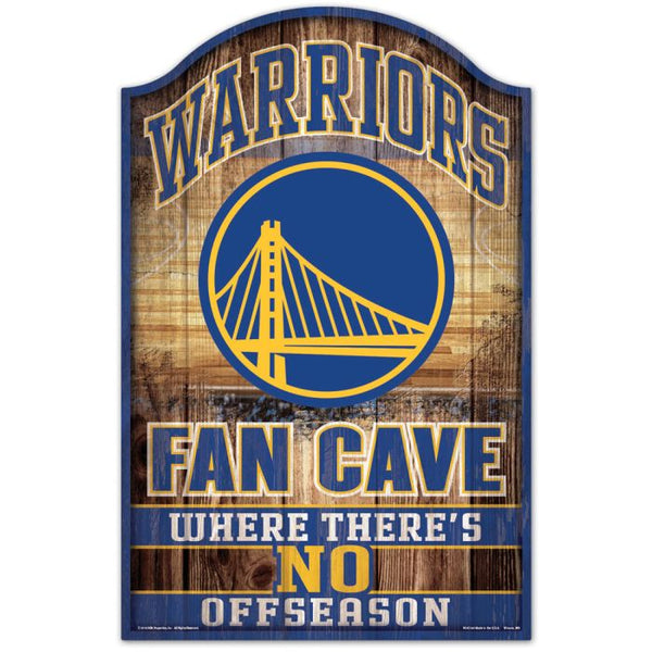 Wholesale-Golden State Warriors Wood Sign 11" x 17" 1/4" thick