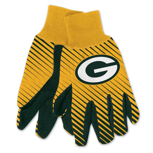 Wholesale-Green Bay Packers Adult Two Tone Gloves