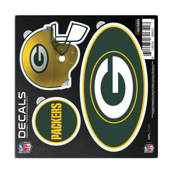 Wholesale-Green Bay Packers All Surface Decal 6" x 6"