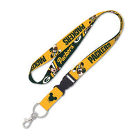 Wholesale-Green Bay Packers / Disney Lanyard w/detachable buckle 1"