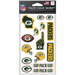 Wholesale-Green Bay Packers Face Cals 4" x 7"