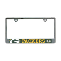 Wholesale-Green Bay Packers MEGA Lic Plate Frame B/O Printed