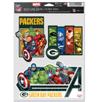 Wholesale-Green Bay Packers / Marvel (C) 2021 Marvel Multi Use 3 Fan Pack