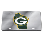 Wholesale-Green Bay Packers STATE Specialty Acrylic License Plate