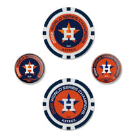 Wholesale-Houston Astros 2022 WORLD SERIES CHAMP ASTROS Ball Marker Set of four