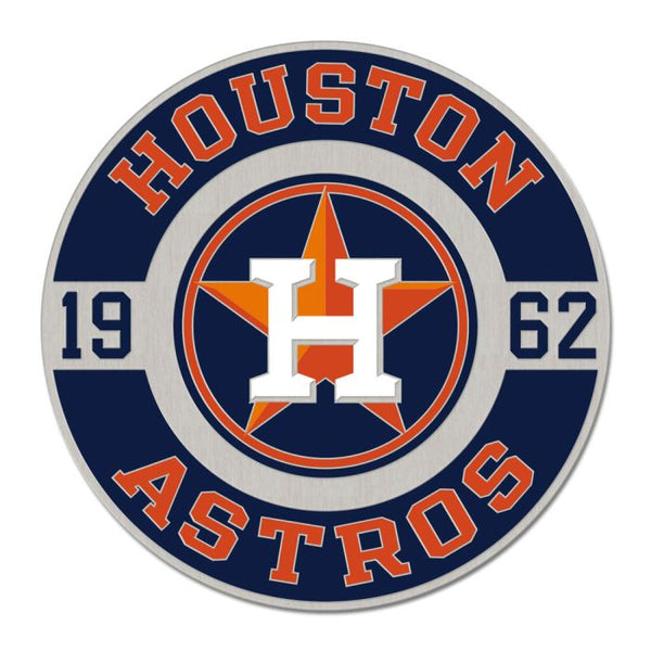 Wholesale-Houston Astros CIRCLE ESTABLISHED Collector Enamel Pin Jewelry Card