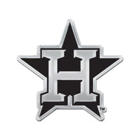 Wholesale-Houston Astros Chrome Free Form Auto Emblem