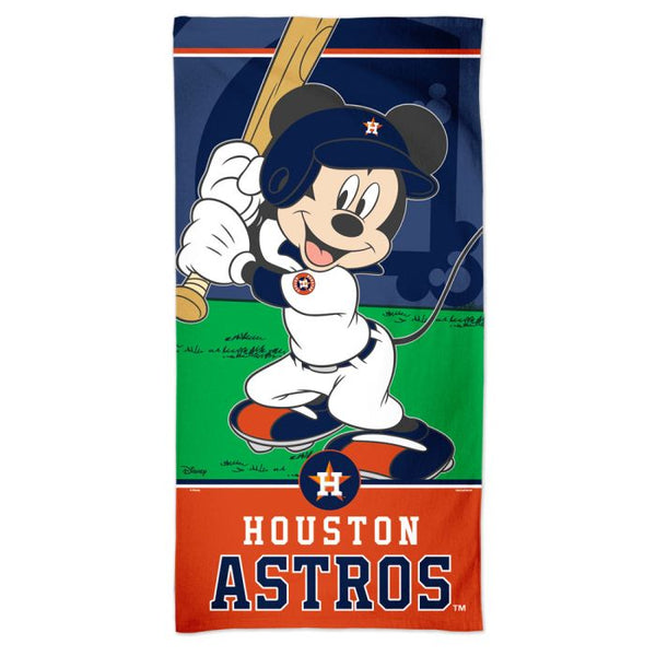 Wholesale-Houston Astros / Disney MICKEY Spectra Beach Towel 30" x 60"