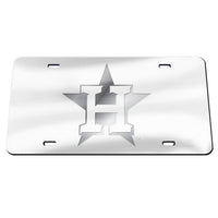 Wholesale-Houston Astros FROST Acrylic Classic License Plates