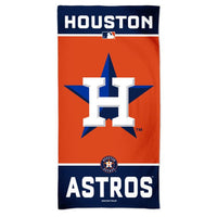 Wholesale-Houston Astros Fiber Beach Towel 9lb 30" x 60"