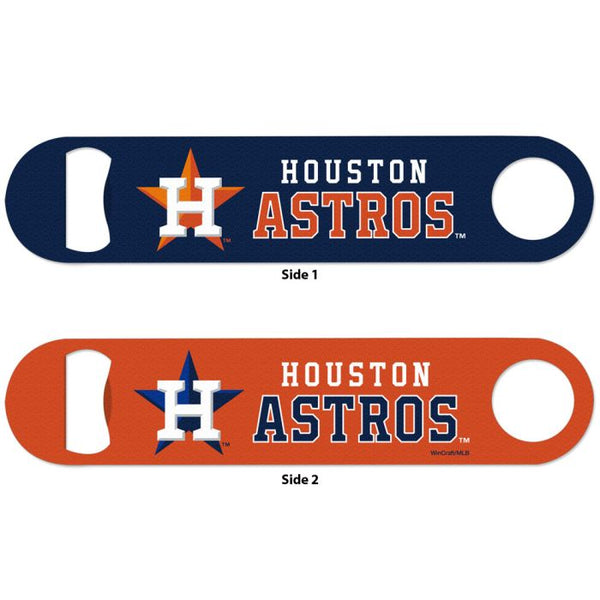 Wholesale-Houston Astros Metal Bottle Opener 2 Sided